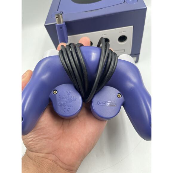 Nintendo GameCube DOL-001 Gaming System - Indigo - TESTED & WORKING - Picture 5 of 13